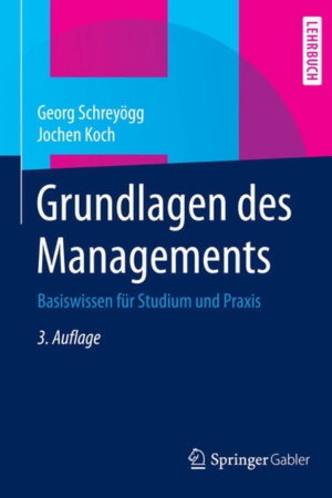 Buchcover Grundlagen des Management